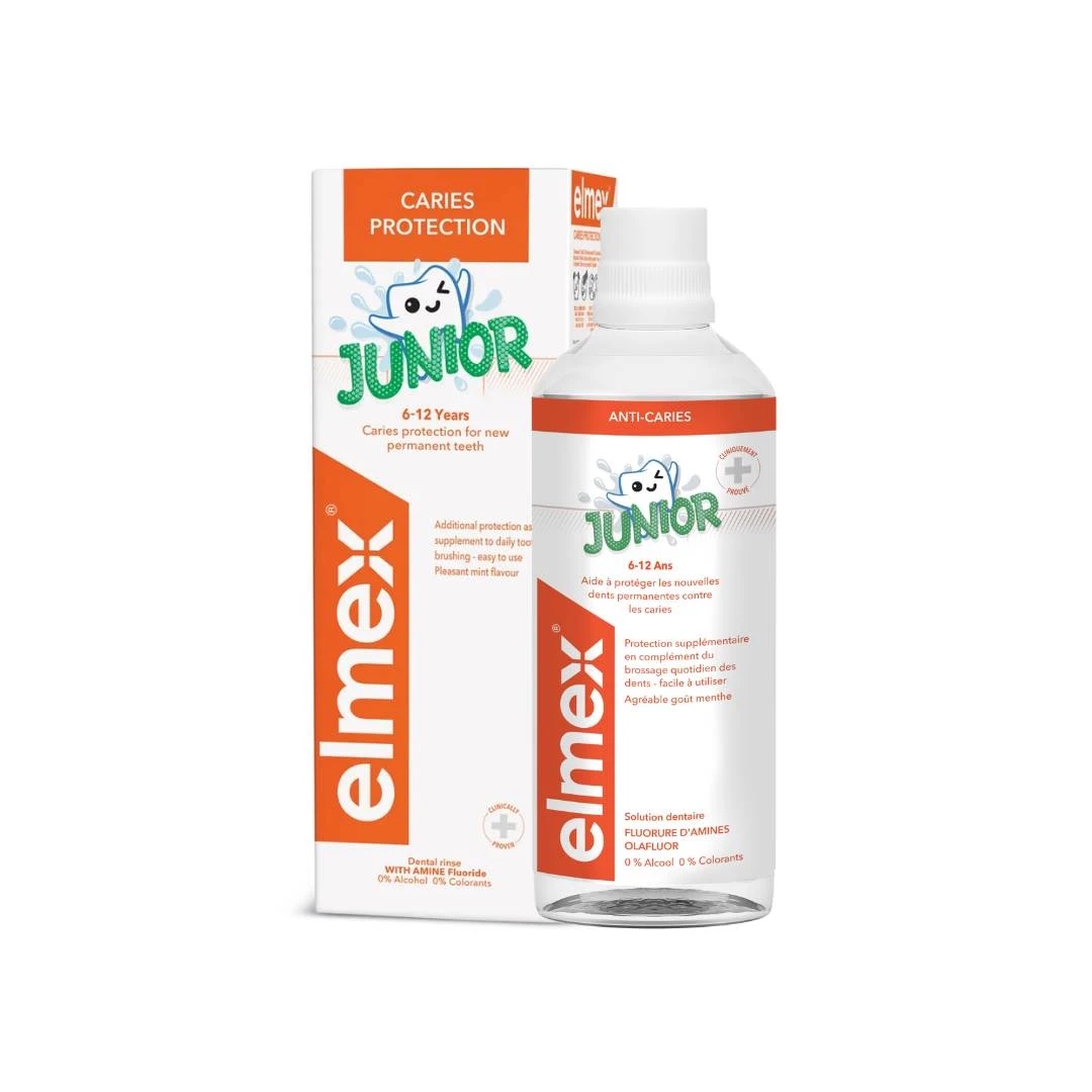 elmex® JUNIOR Tečnost za Ispiranje Usta 400 mL 