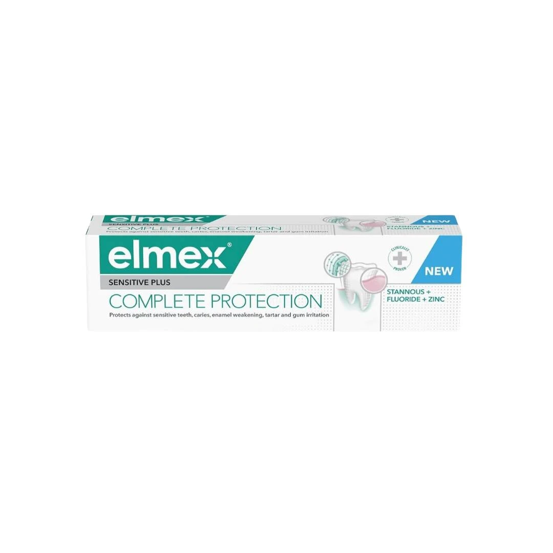 elmex® SENSITIVE Plus Pasta za Zube Complete Protection 75 mL 