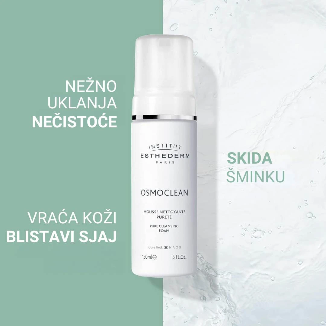 INSTITUT ESTHEDERM OSMOCLEAN Pure Cleansing Foam Pena za Umivanje 150 mL