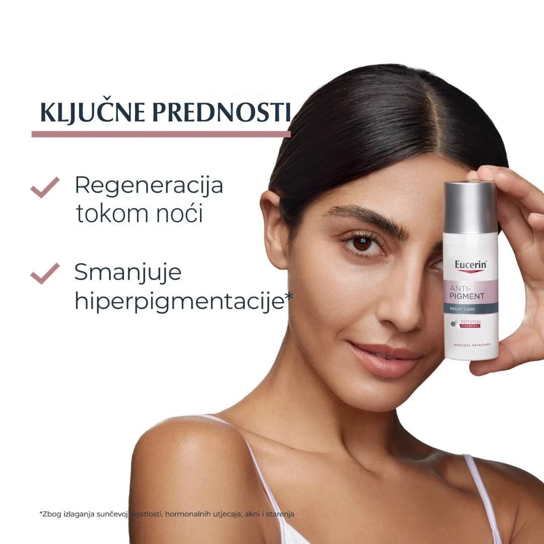 Eucerin® Anti Pigment Noćna Krema Protiv Hiperpigmentacija 50 mL