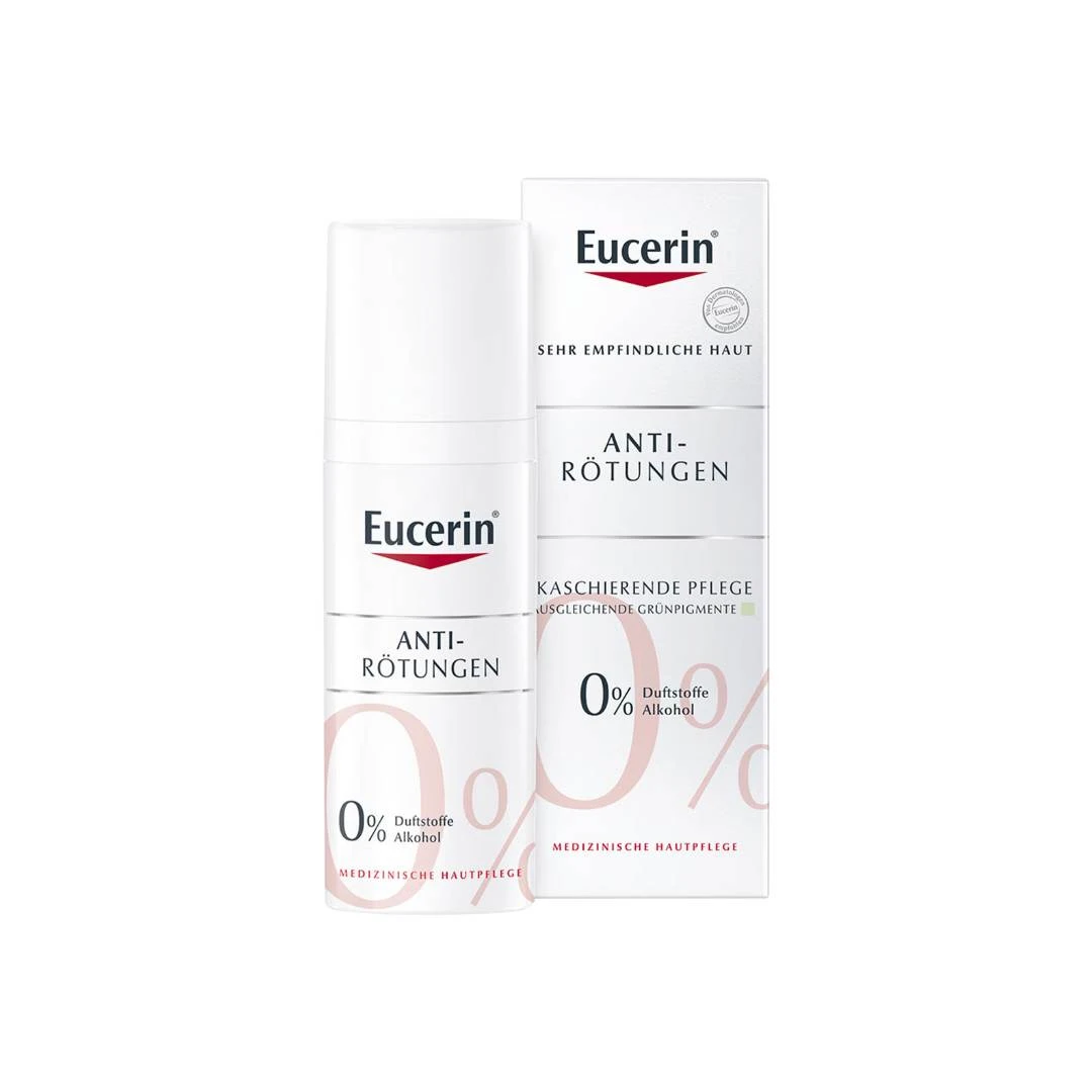 Eucerin® AntiREDNESS Dnevna Krema Protiv Crvenila sa Zelenim Pigmentima 50 mL