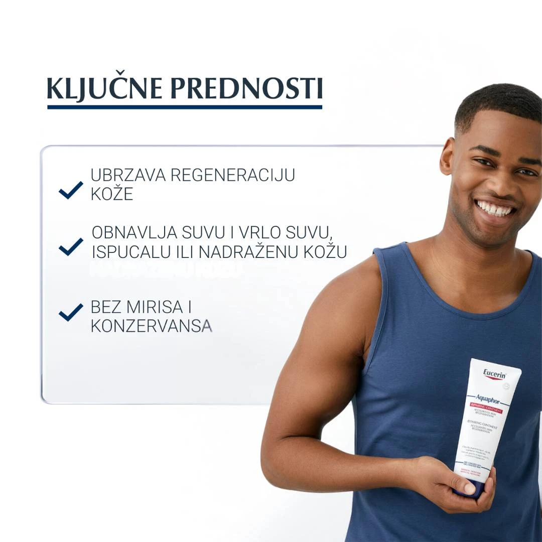 Eucerin® Aquaphor Regenerativna Mast za Veoma Suvu Kožu 220 mL