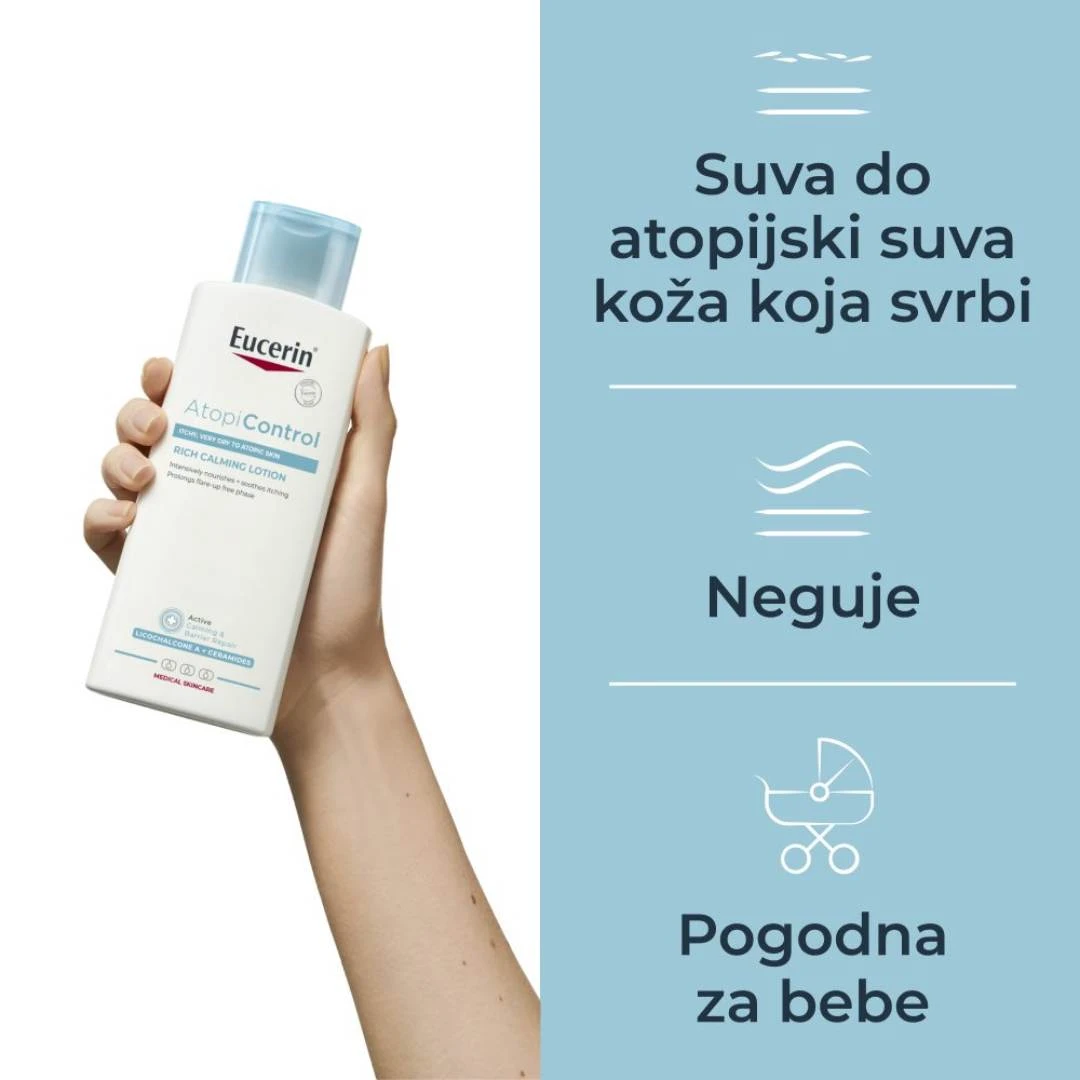 Eucerin® AtopiControl Losion za Telo 250 mL