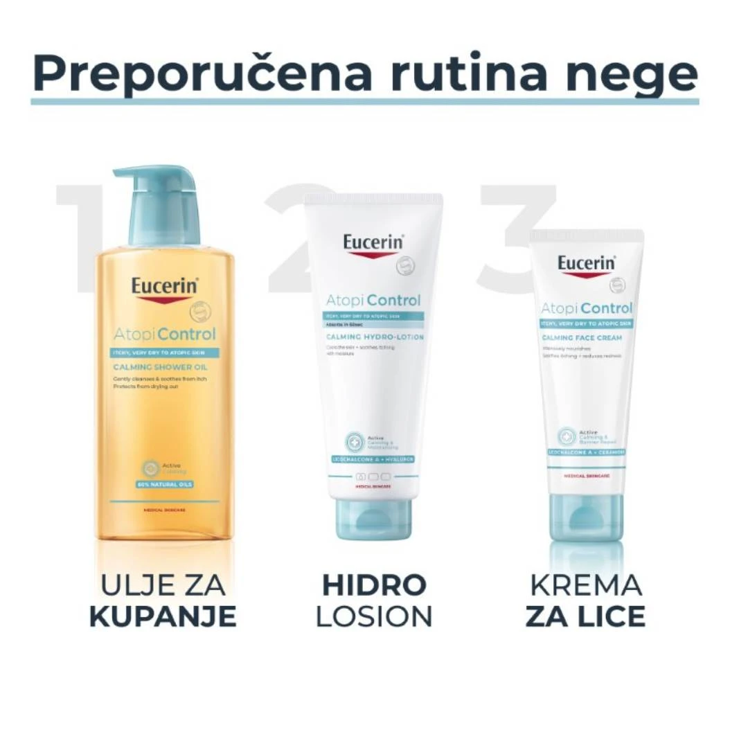 Eucerin® AtopiControl Calming Hydro Lotion Umirujući Hidrantni Losion za Telo 400 mL