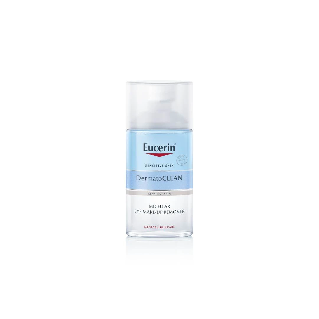 Eucerin® DermatoCLEAN Micelarno Dvofazno Sredstvo za Skidanje Vodootporne Šminke oko Očiju 125 mL