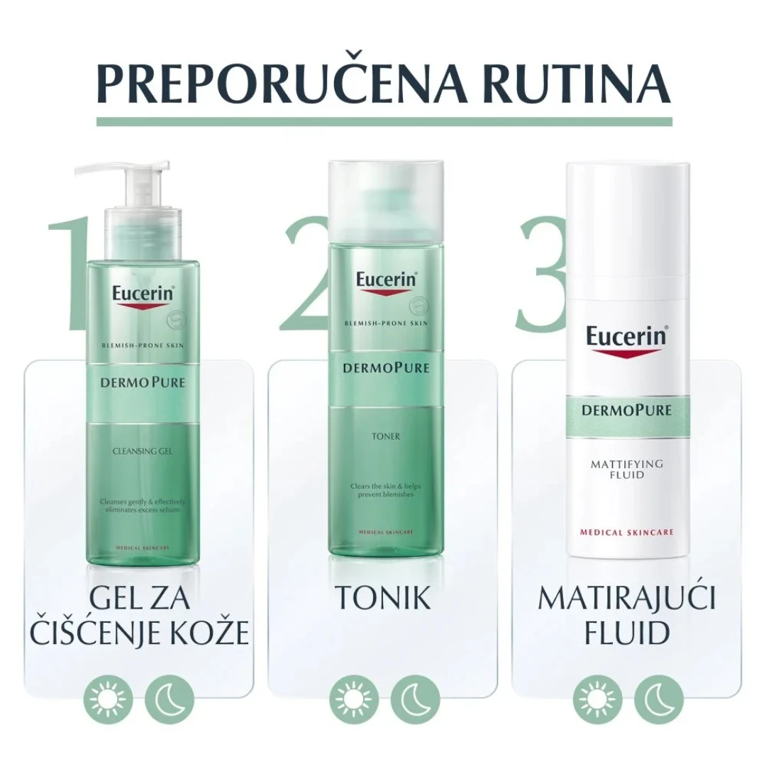 Eucerin® DermoPure Gel za Umivanje i Čišćenje Kože 400 mL