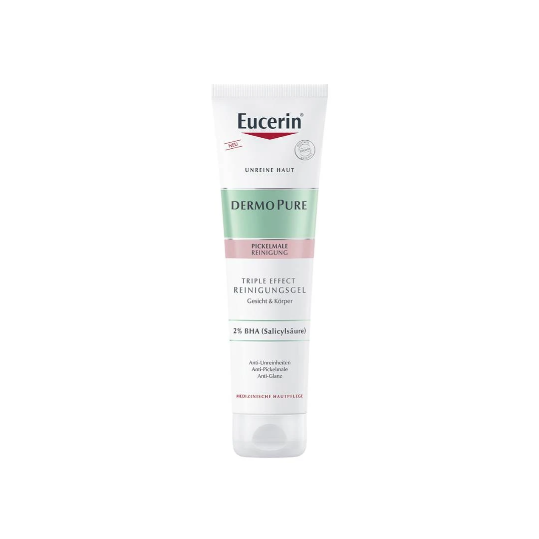 Eucerin® DermoPure Triple Effect Gel za Umivanje i Čišćenje Kože sa Trostrukim Efektom 150 mL