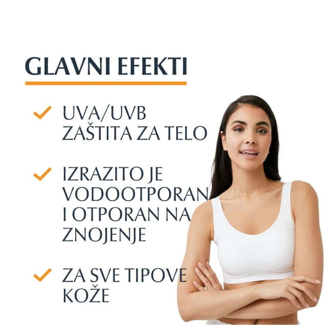 Eucerin® SUN Dry Touch Gel-Krem za Zaštitu Osetljive Kože od Sunca SPF30 200 mL Brzoupijajući