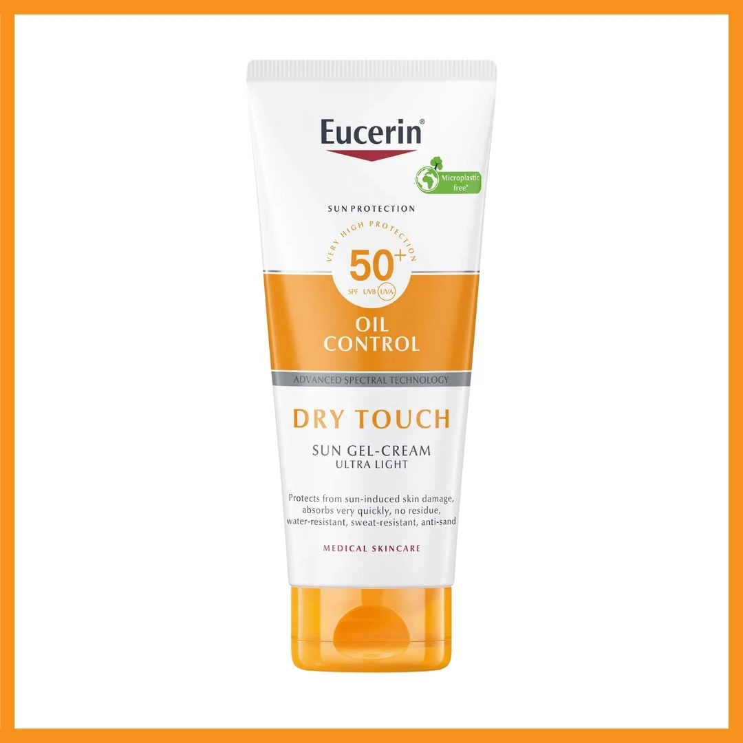 Eucerin® SUN Dry Touch Gel-Krem za Zaštitu Osetljive Kože od Sunca SPF50 200 mL Brzoupijajući