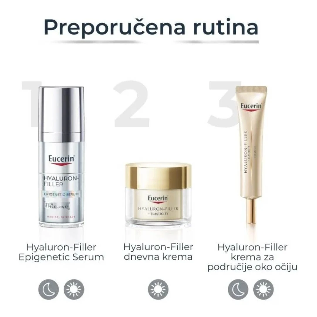 Eucerin® HYALURON Filler EPIGENETIC Serum za Lice protiv Starenja 30 mL Seruma sa Epigenetičkim Delovanjem