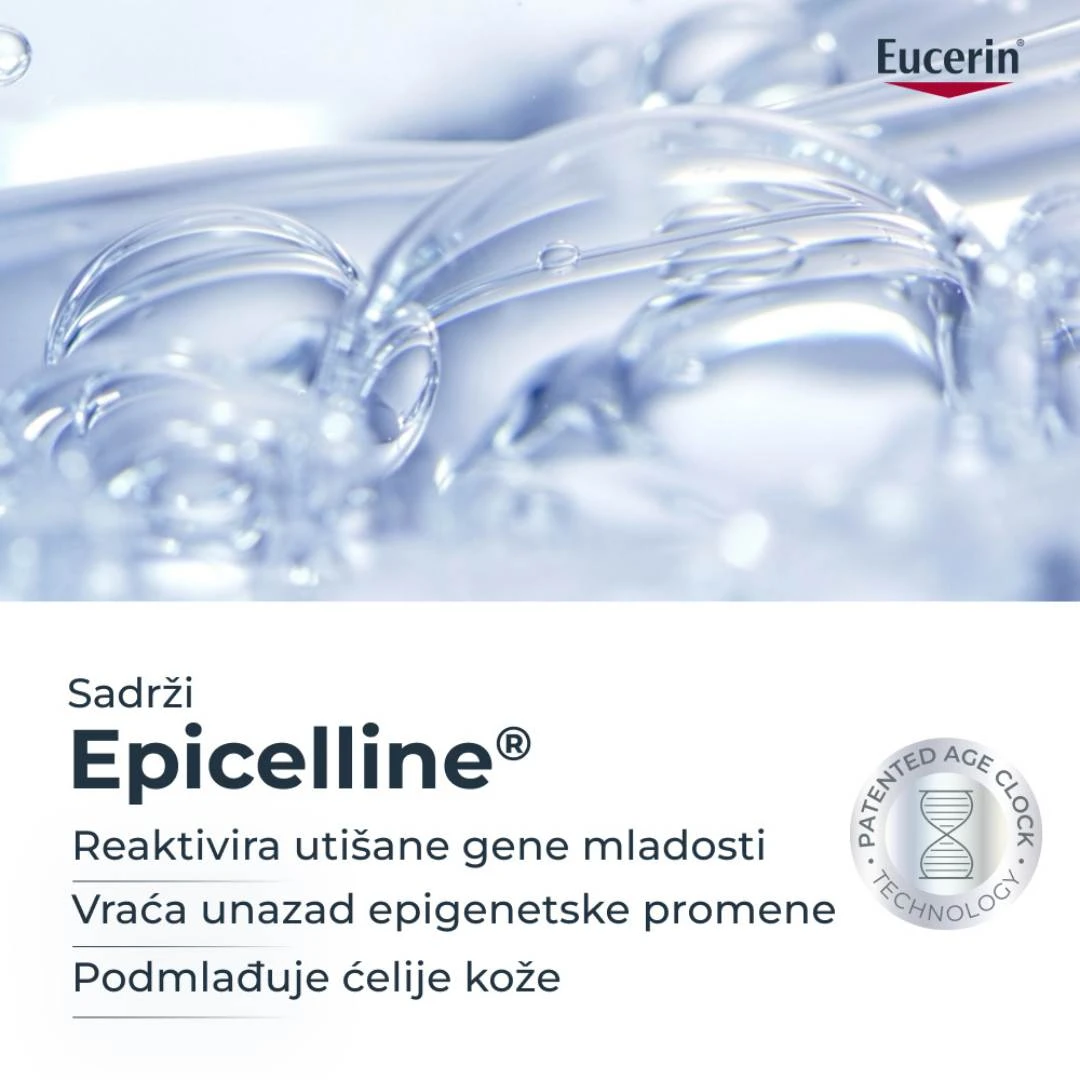 Eucerin® HYALURON Filler EPIGENETIC Serum za Lice protiv Starenja 30 mL Seruma sa Epigenetičkim Delovanjem