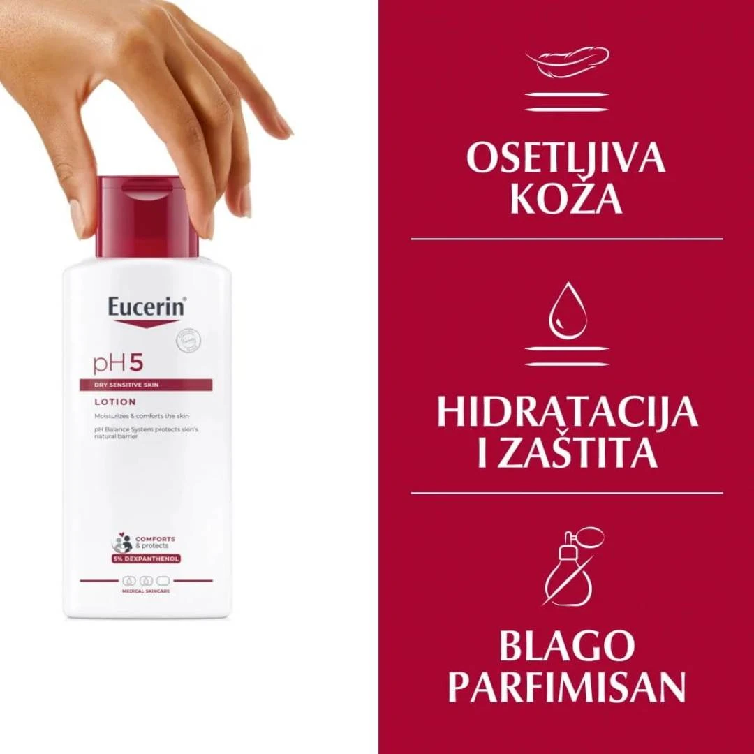 Eucerin® pH5 Losion za Osetljivu Kožu 200 mL