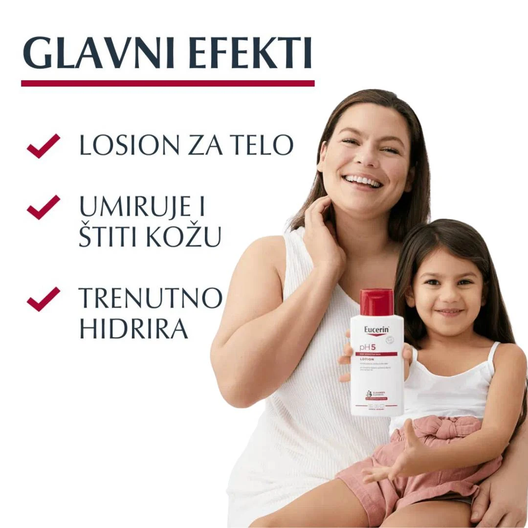 Eucerin® pH5 Losion za Osetljivu Kožu 200 mL