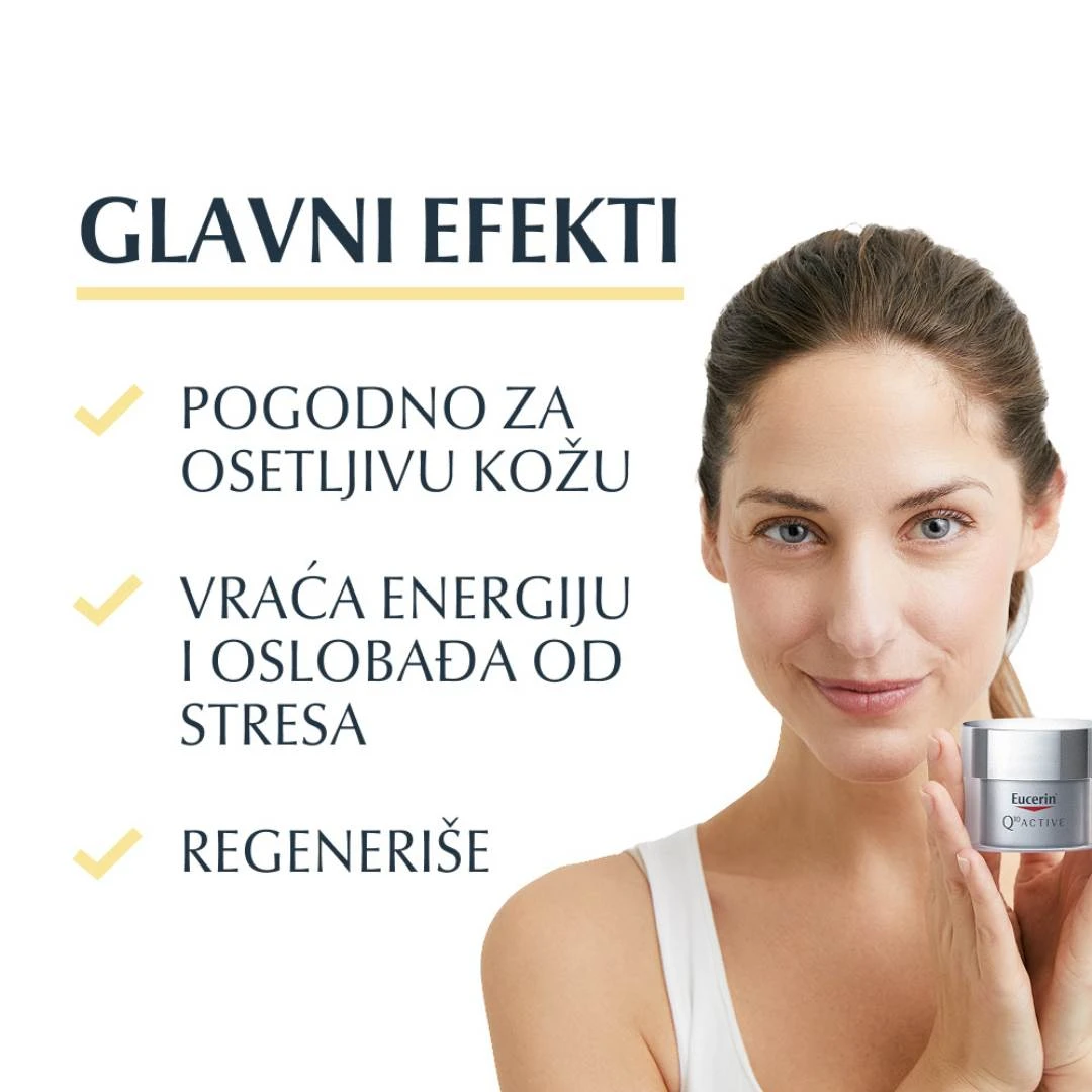 Eucerin® Q10 ACTIVE Noćna Krema 50 mL