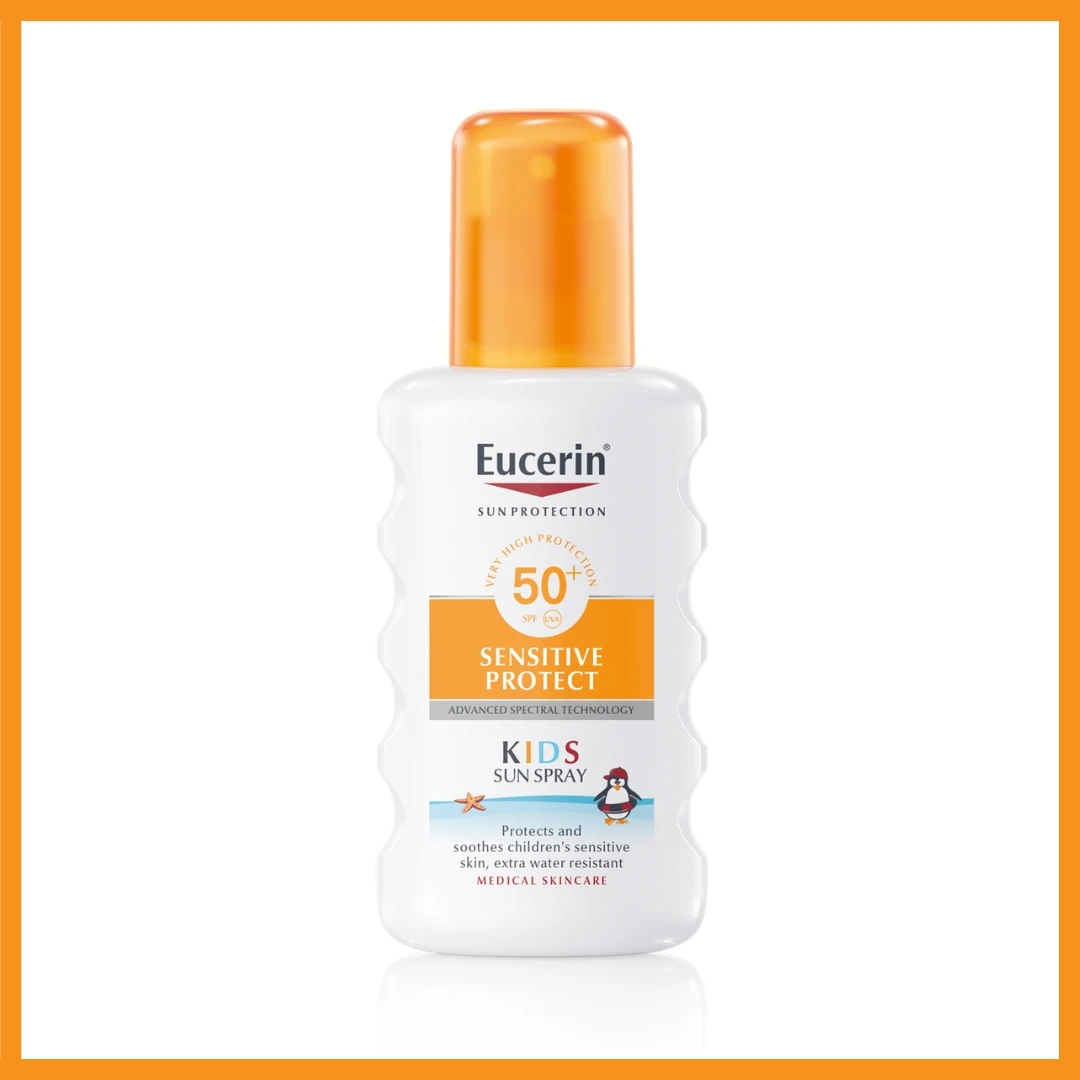 Eucerin® SUN Sprej za Zaštitu Osetljive Dečije Kože od Sunca SPF50+ 200 mL