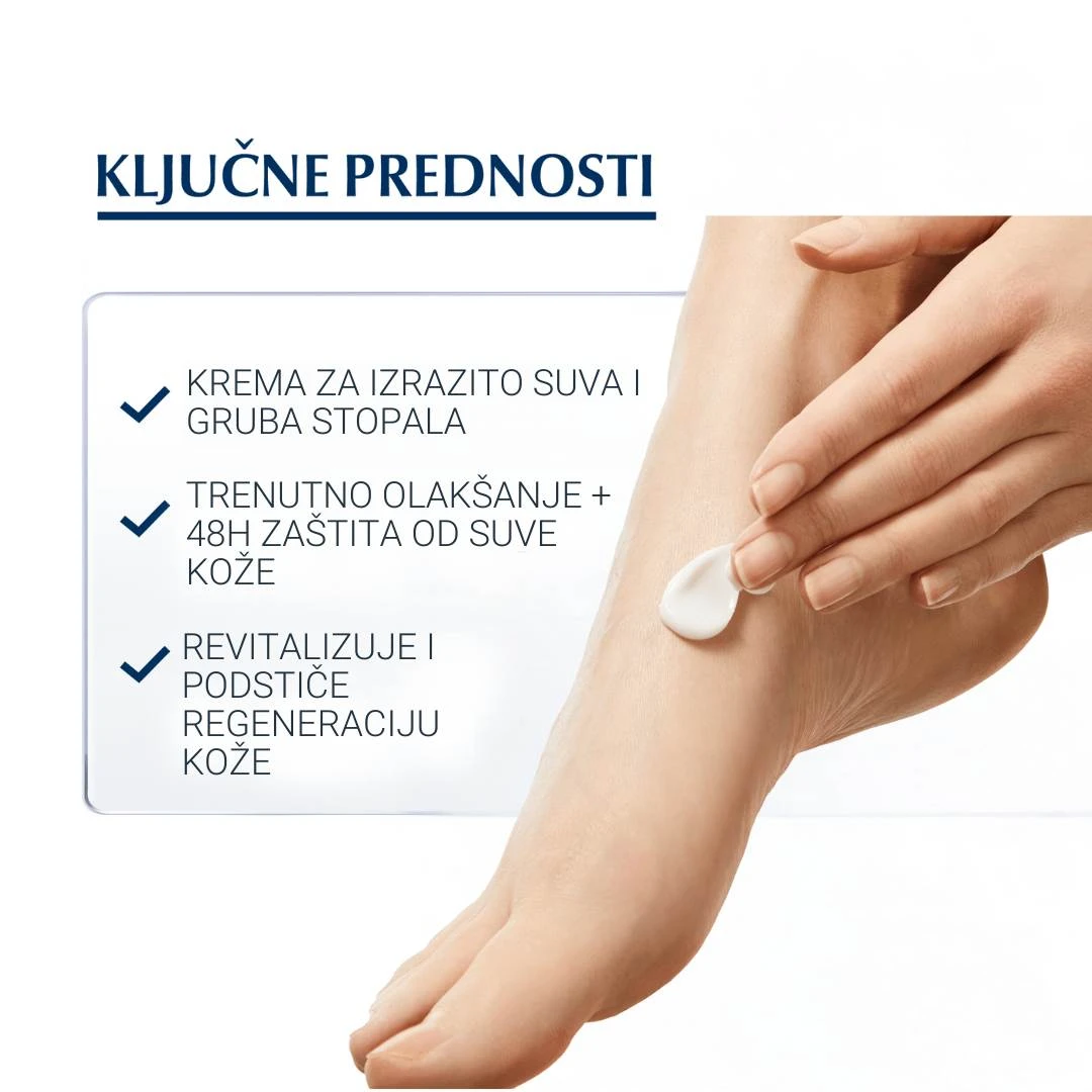 Eucerin® UreaRepair Plus Krema za Stopala sa 10% Uree 100 mL