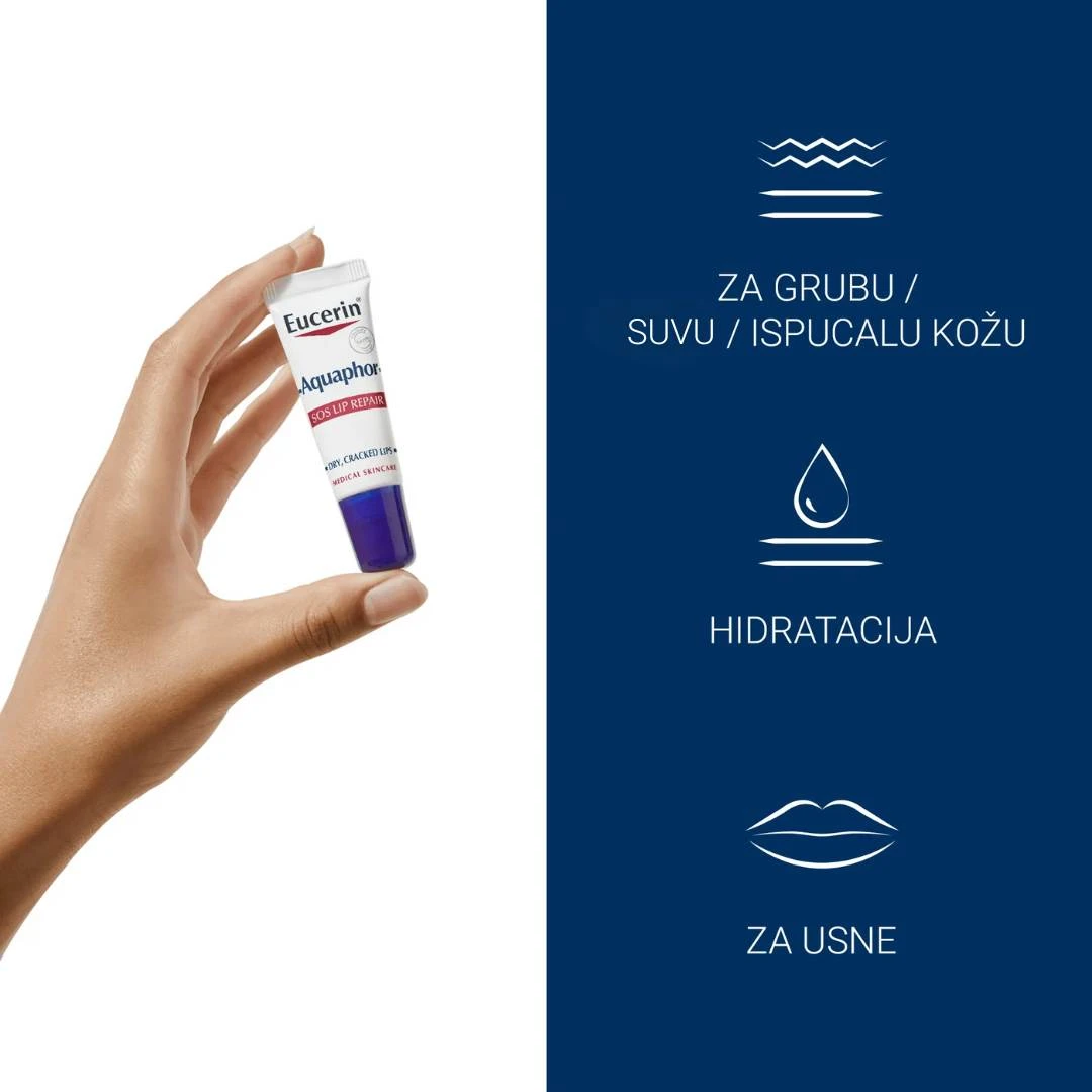 Eucernin® Aquaphor SOS Balsam za Ispucale Usne 10 mL