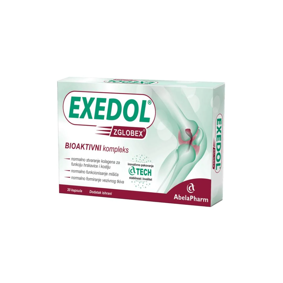 EXEDOL® ZGLOBEX 20 Kapsula za Pokretljivost Zglobova