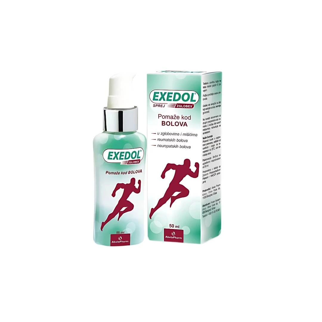 EXEDOL® ZGLOBEX Sprej Protiv Bolova 50 mL