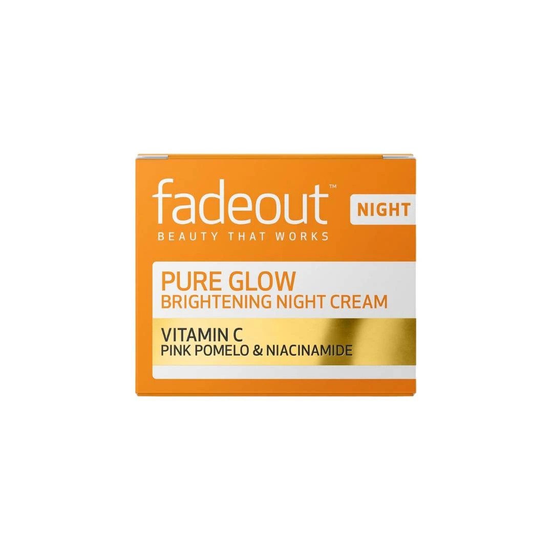 FadeOut Pure Glow Noćna Krema Protiv Hiperpigmentacija sa Vitaminom C 50 mL