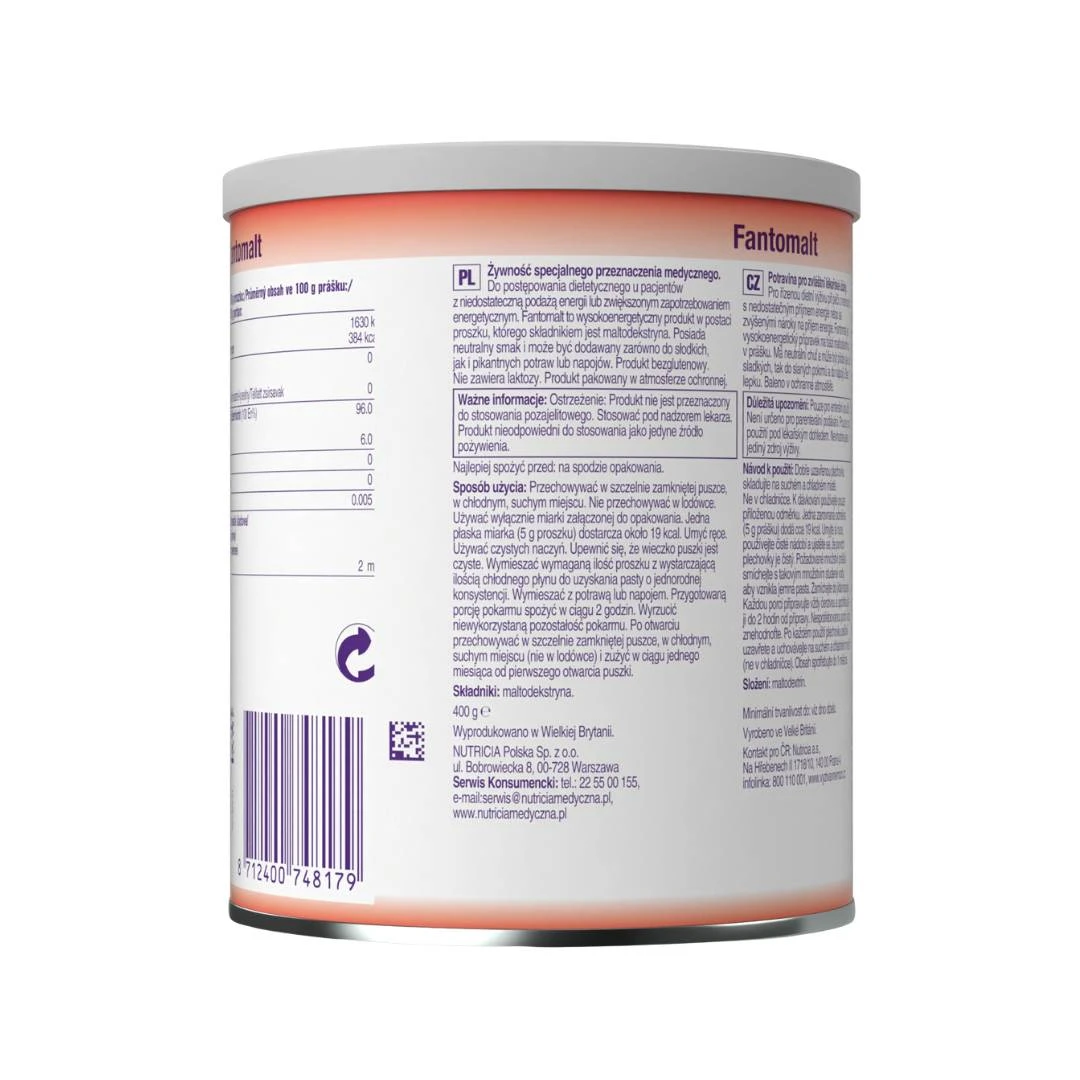 NUTRICIA Fantomalt Prah 400 g