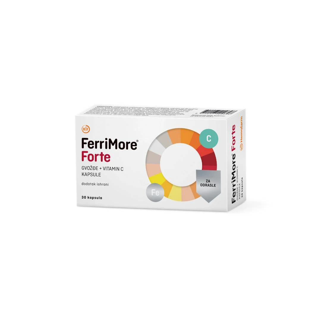 HEMOFARM FerriMore FORTE 30 Kapsula