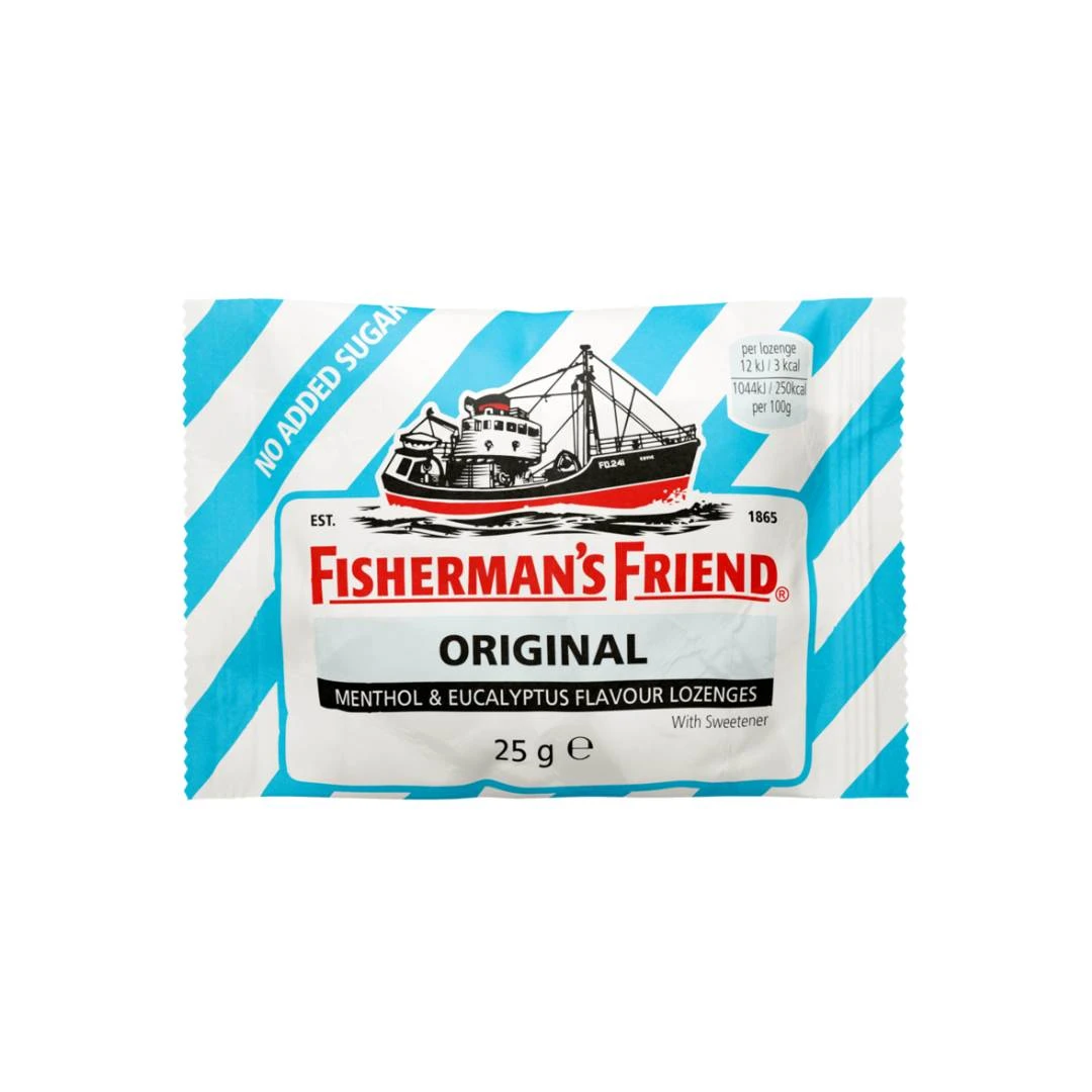 Fishermans Friend ORIGINAL Komprimati sa Ukusom Eukaliptusa bez Dodatog Šećera sa Zaslađivačima 25 g