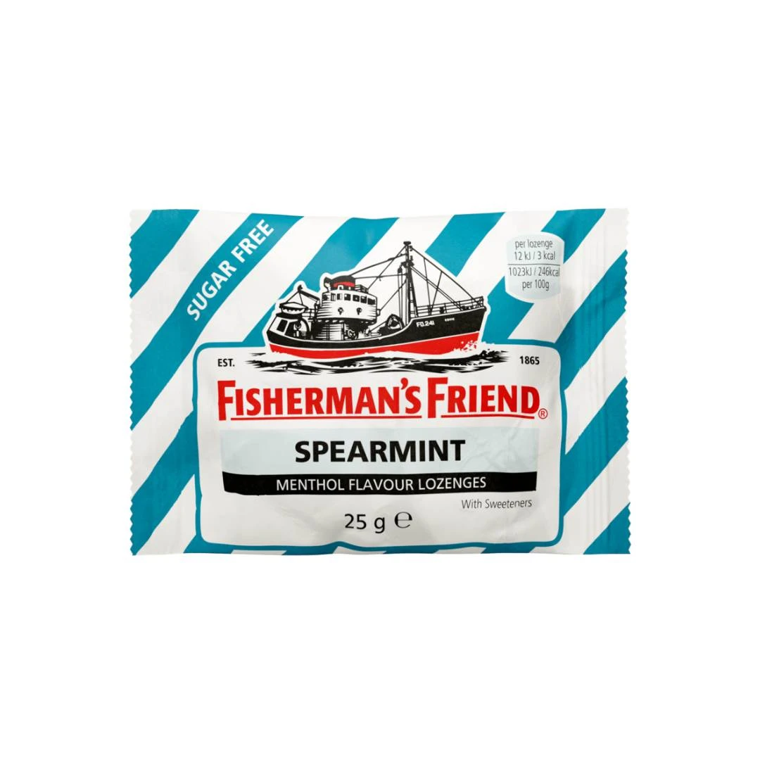 Fishermans Friend SPEARMINT Bombone sa Ukusom Nane bez Šećera sa Zaslađivačima 25 g