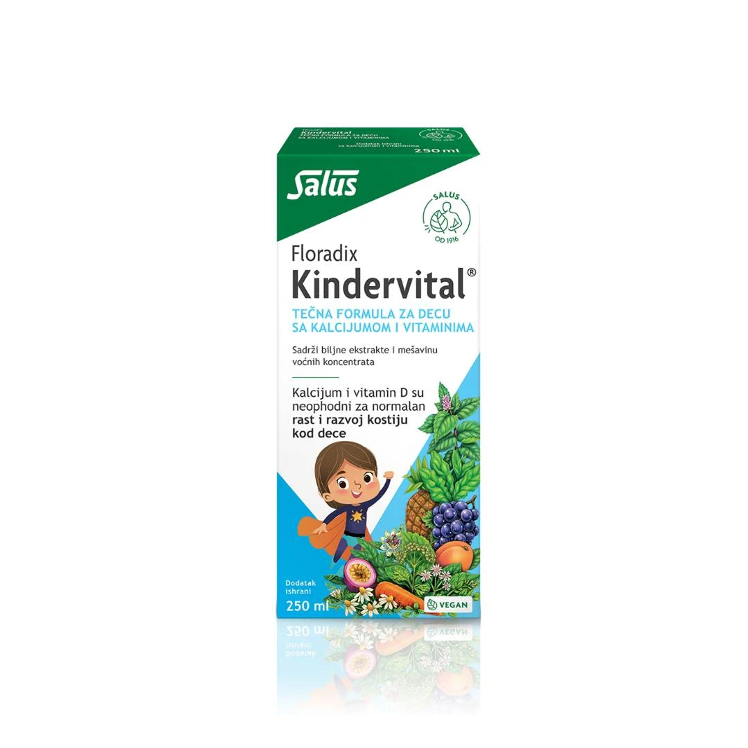 Floradix® Kindervital® Multivitaminski Sirup za Decu 250 mL