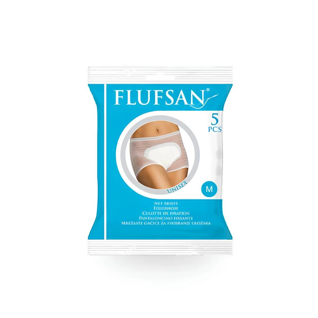 FLUFSAN® Higijenske Mrežaste Gaćice M 5 Komada