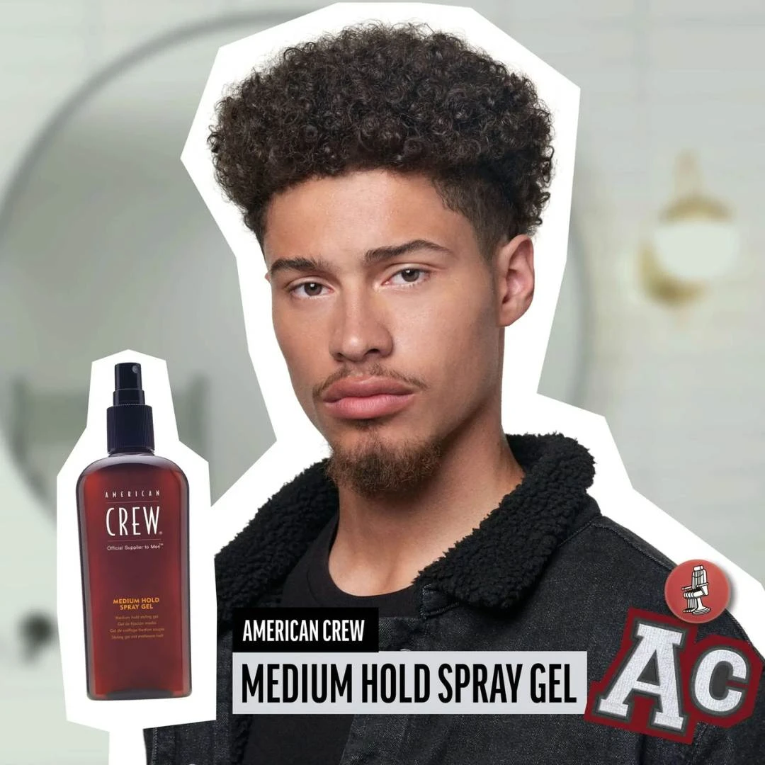 American CREW Medium Hold Spray Gel Gel za Lako Stilizovanje 250 mL