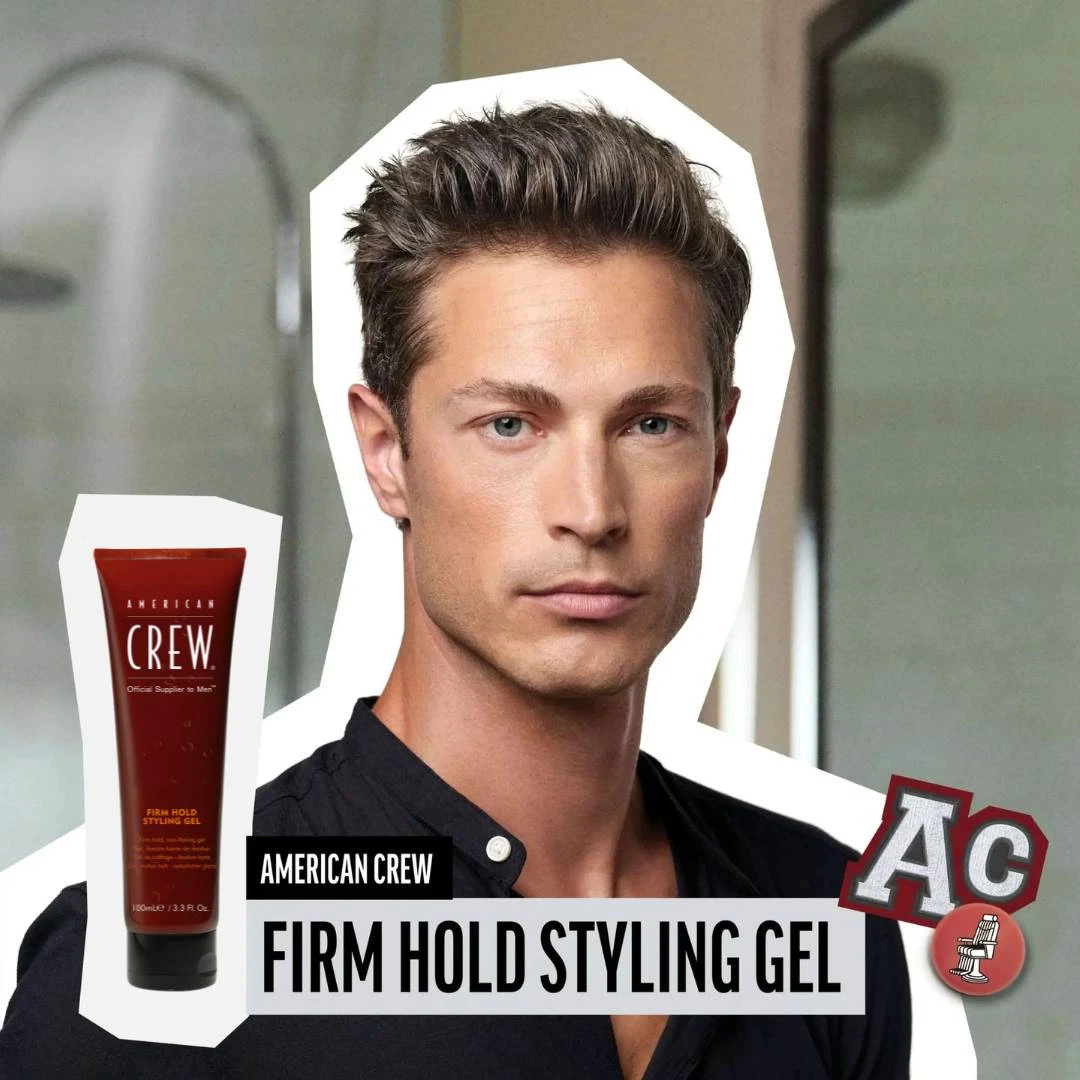 American CREW Firm Hold Styling Gel 250 mL