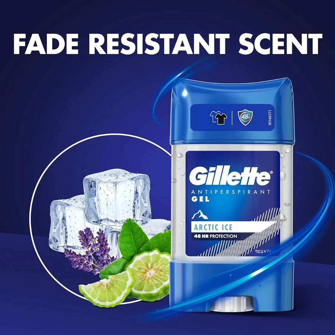 Gillette® Antiperspirant Gel ARTIC ICE 70 mL