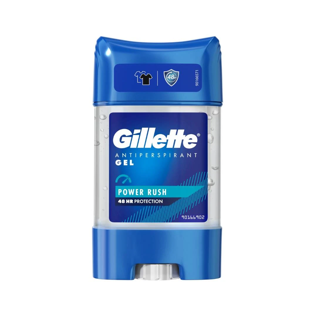 Gillette® Antiperspirant Gel POWER RUSH 70 mL