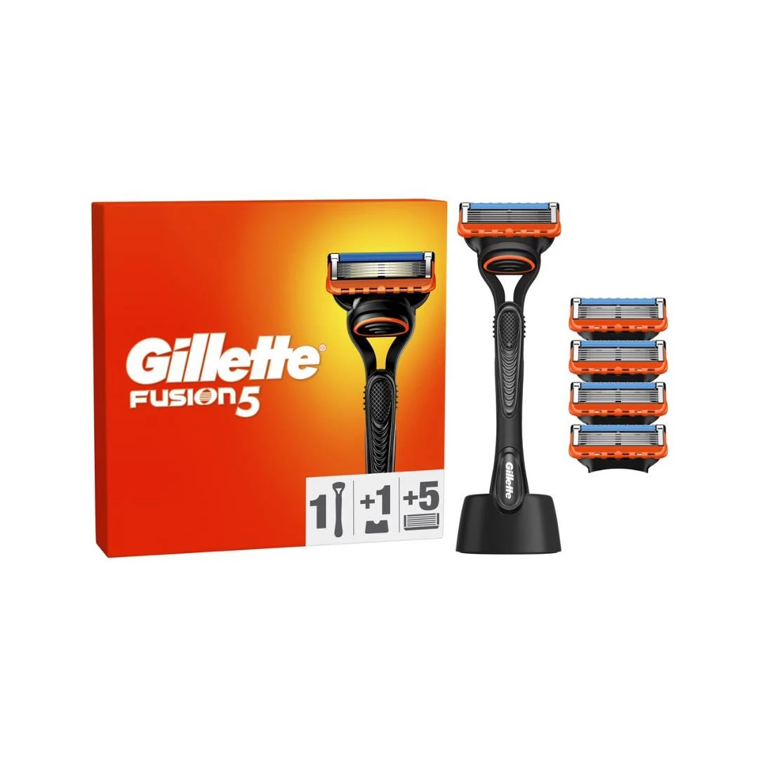 Gillette® Aparat FUSION5 sa 4 Brijača i Držačem za Brijač