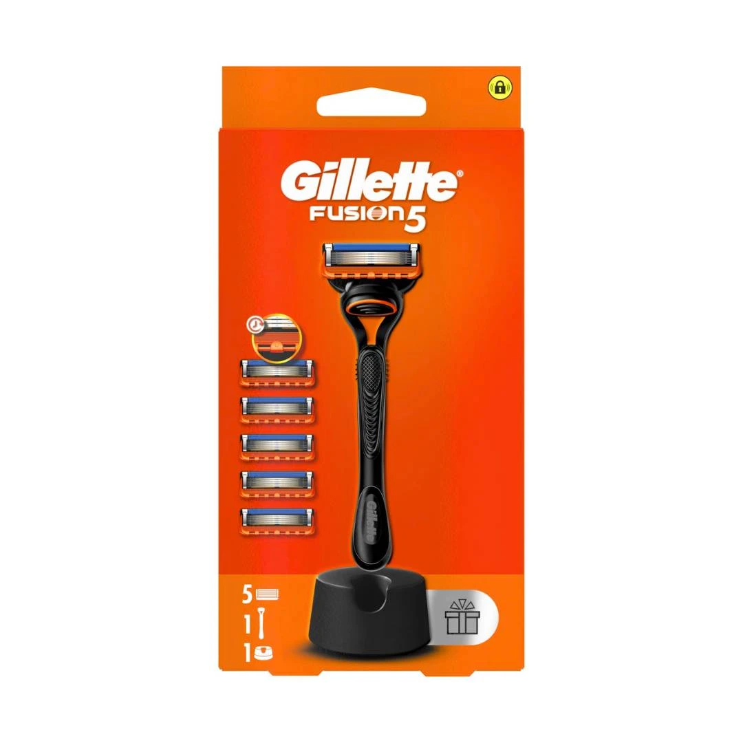 Gillette® Aparat FUSION5 sa 4 Brijača i Držačem za Brijač