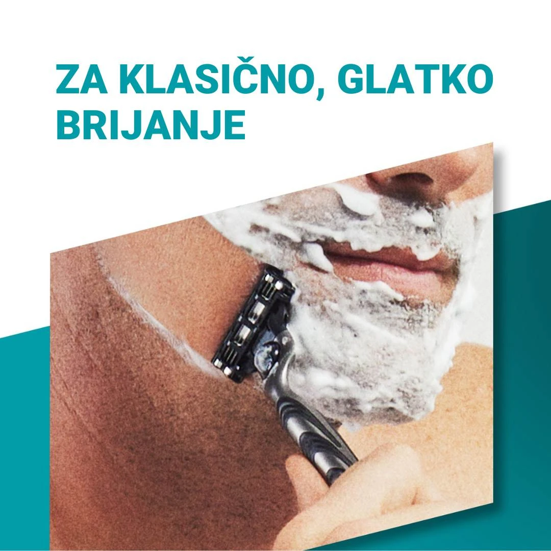 Gillette® Aparat MACH3 Charcoal sa 6 Brijača