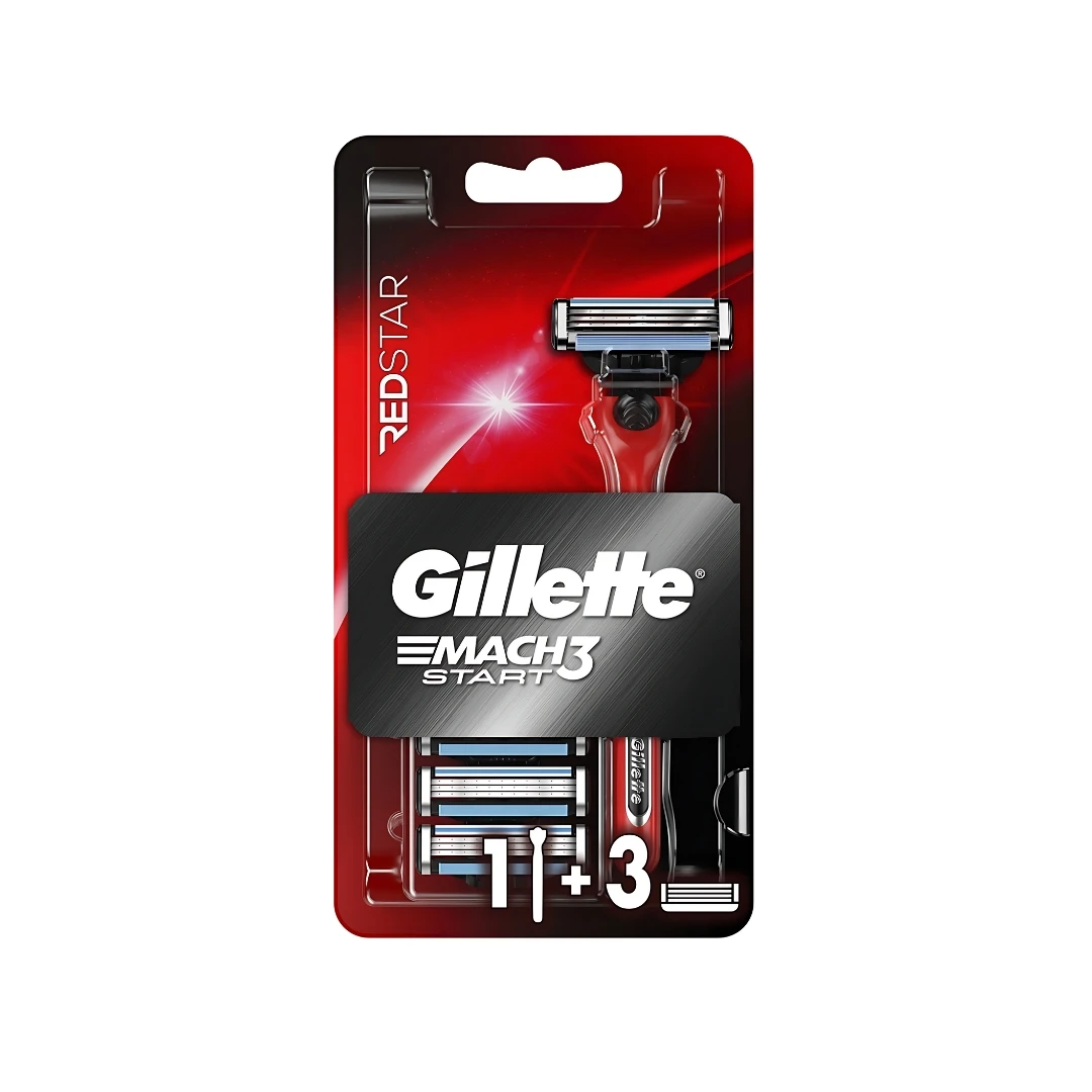 Gillette® Aparat MACH3 START RedStar sa 3 Brijača