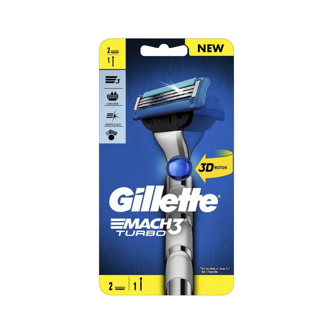 Gillette® MACH3 Turbo 3D Aparat sa 2 Brijača