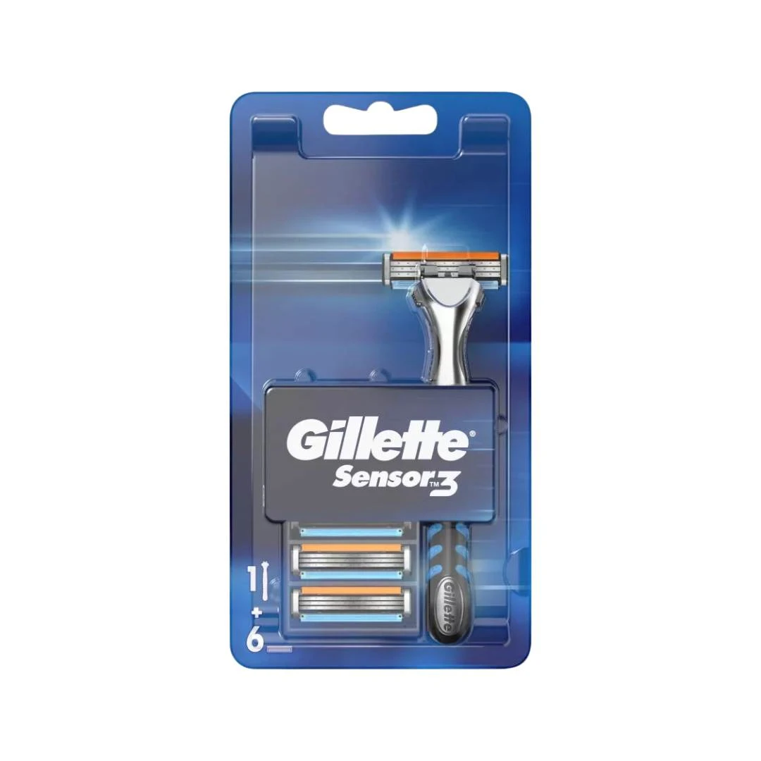 Gillette® Aparat Sensor3 sa 6 Dopuna