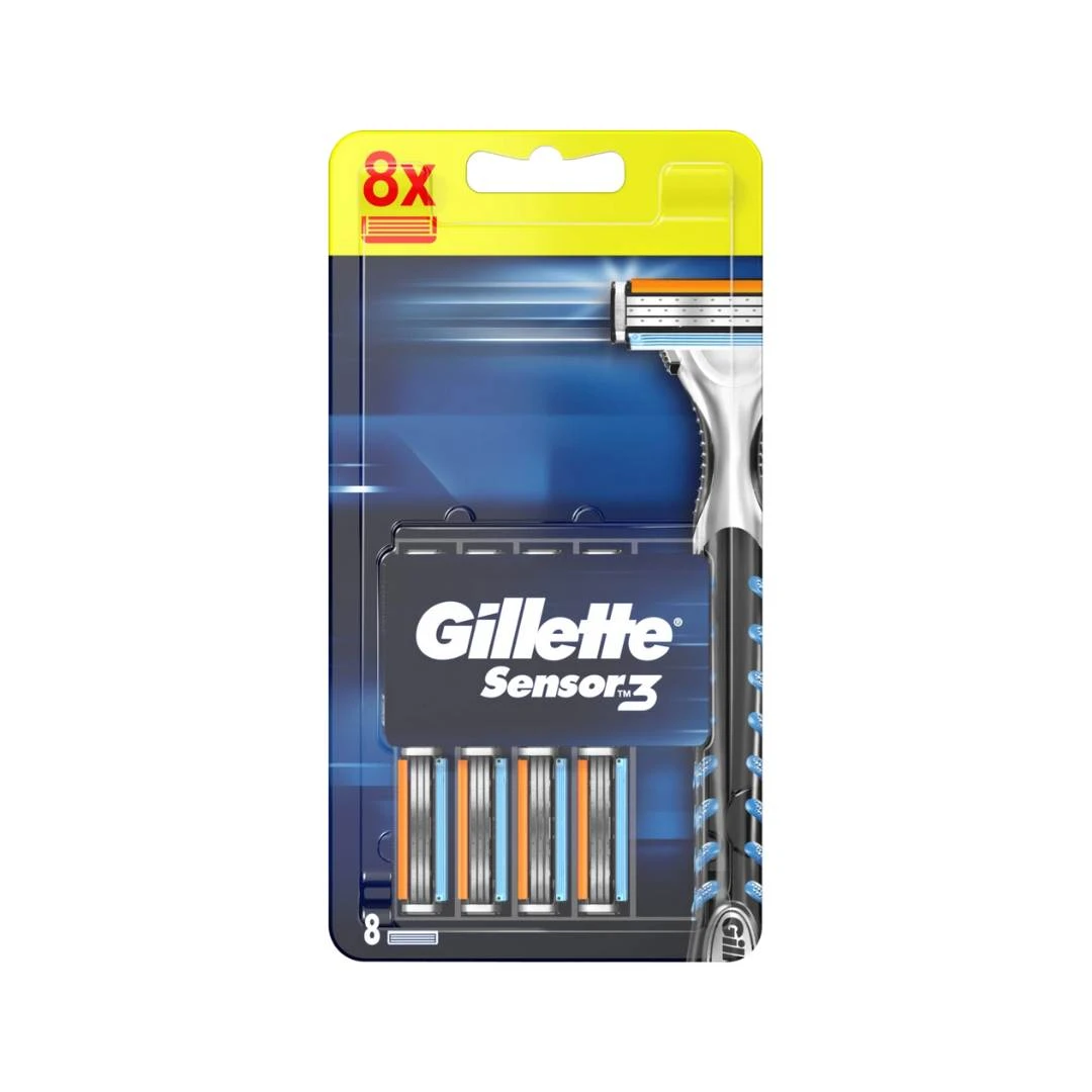 Gillette® Aparat Sensor3 sa 8 Dopuna