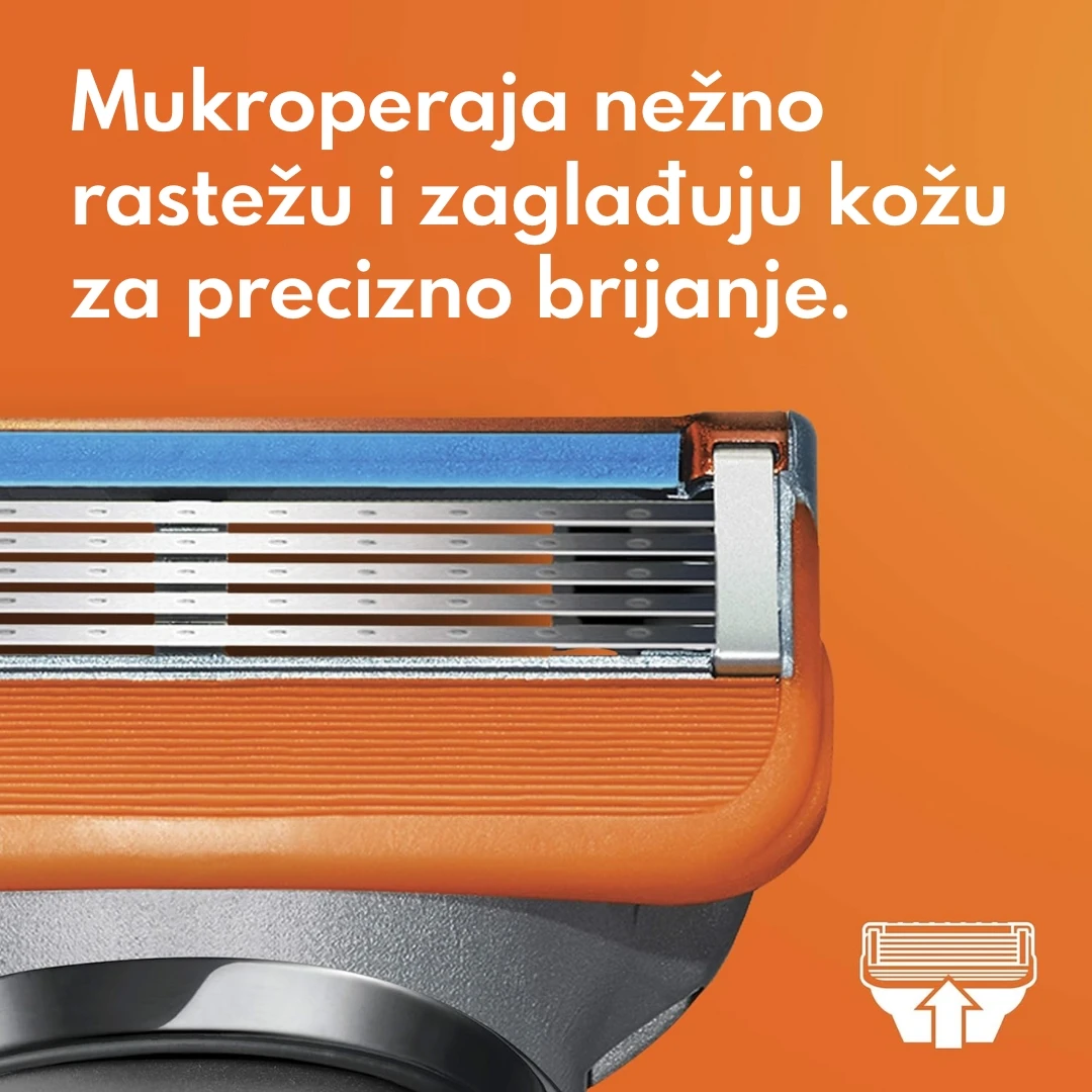 Gillette® Dopuna FUSION5 4 Rezervna Brijača