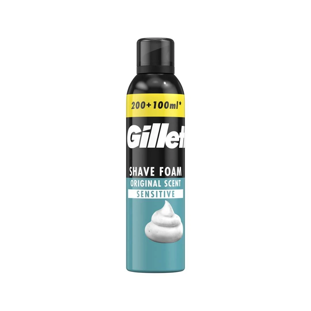 Gillette® Pena za Brijanje Sensitive za Osetljivu Kožu 300 mL