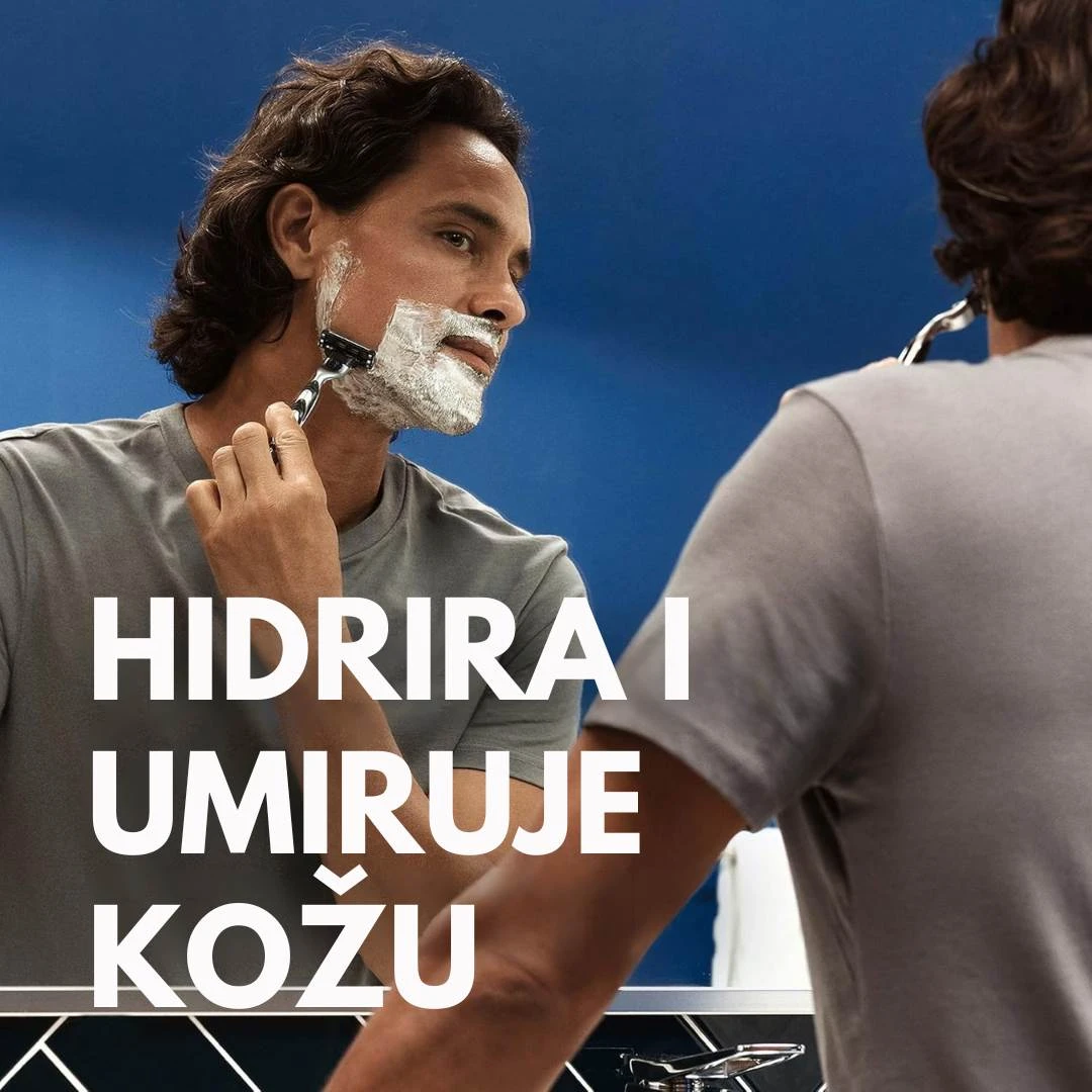 Gillette® Pena za Brijanje SERIES Revitalizing sa Zelenim Čajem Protiv Iritacija Kože 200 mL