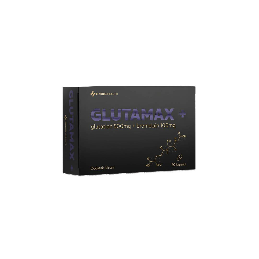 MARBALHEALTH GLUTAMAX Plus 30 Kapsula; Glutation; Bromelain