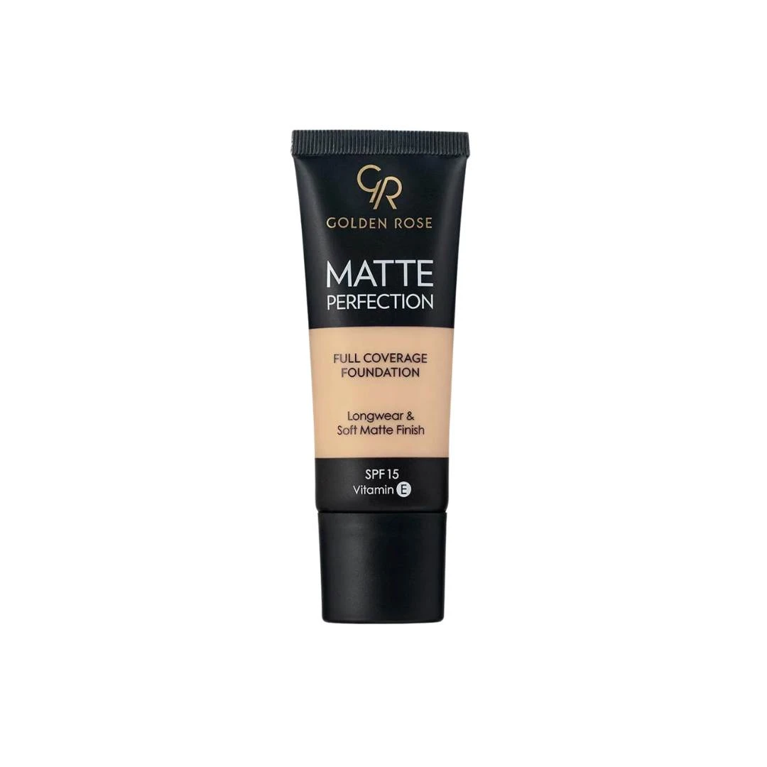 GOLDEN ROSE Matte Perfection Tečni Puder N2 SPF15 35 mL