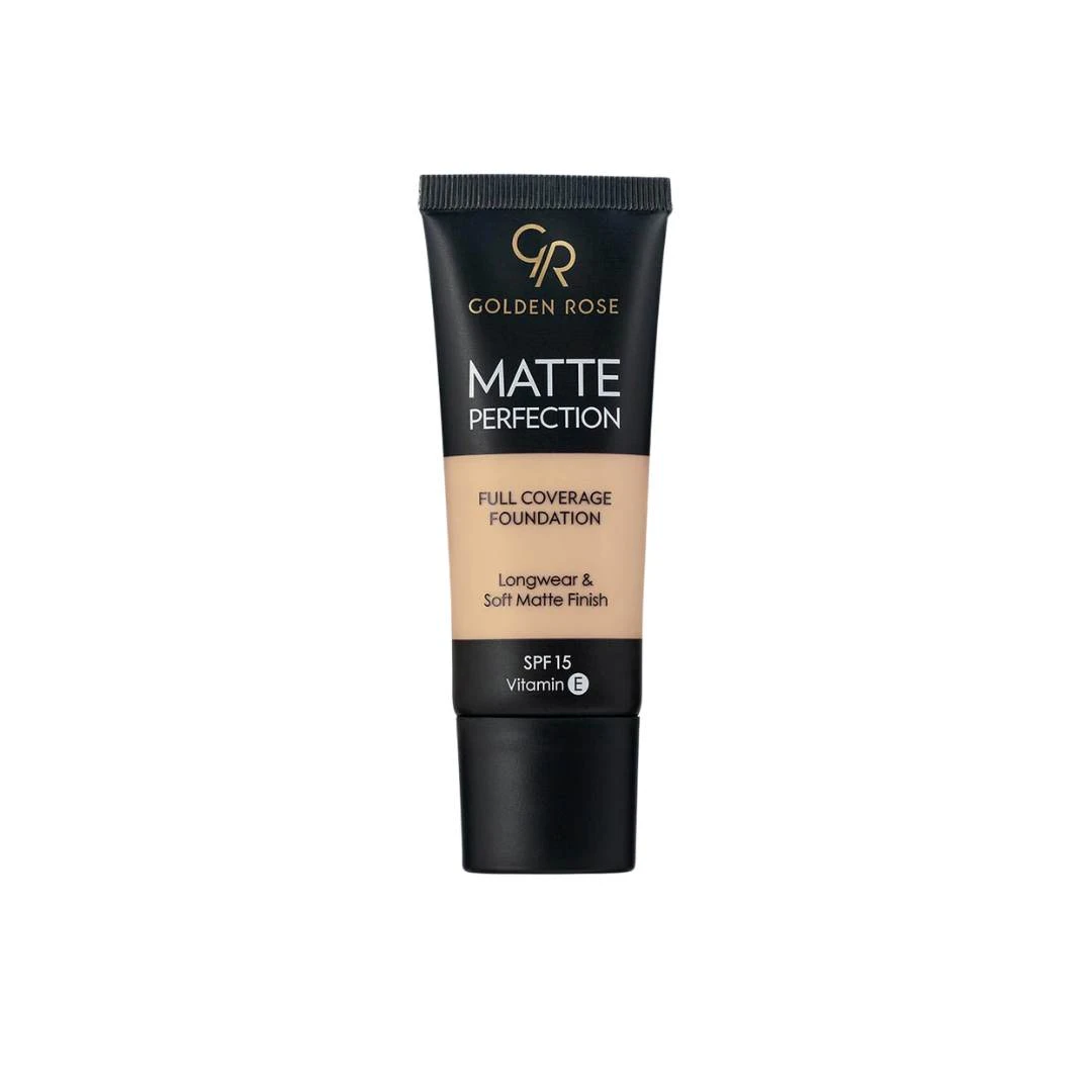 GOLDEN ROSE Matte Perfection Tečni Puder N4 SPF15 35 mL