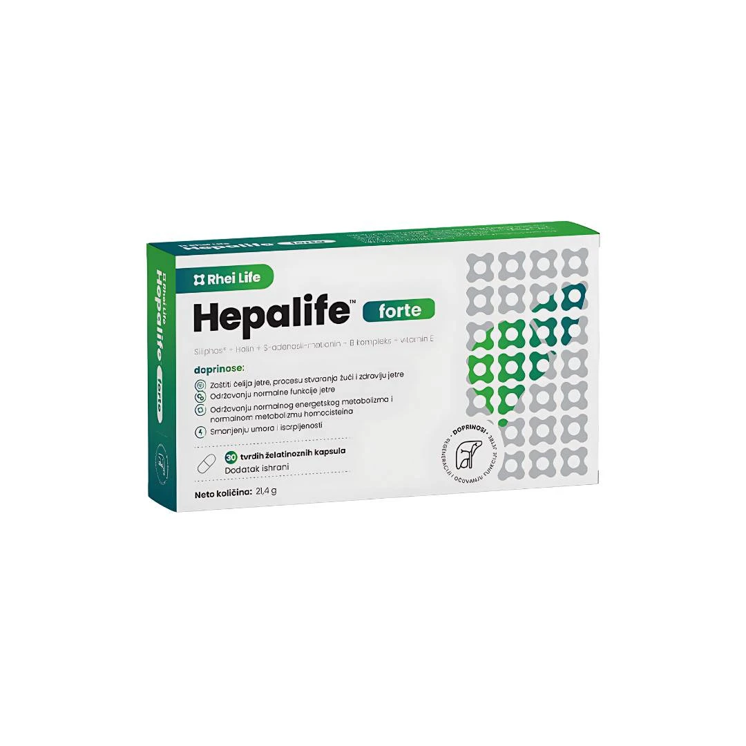 Hepalife Forte za Regeneraciju Jetre 30 Kapsula