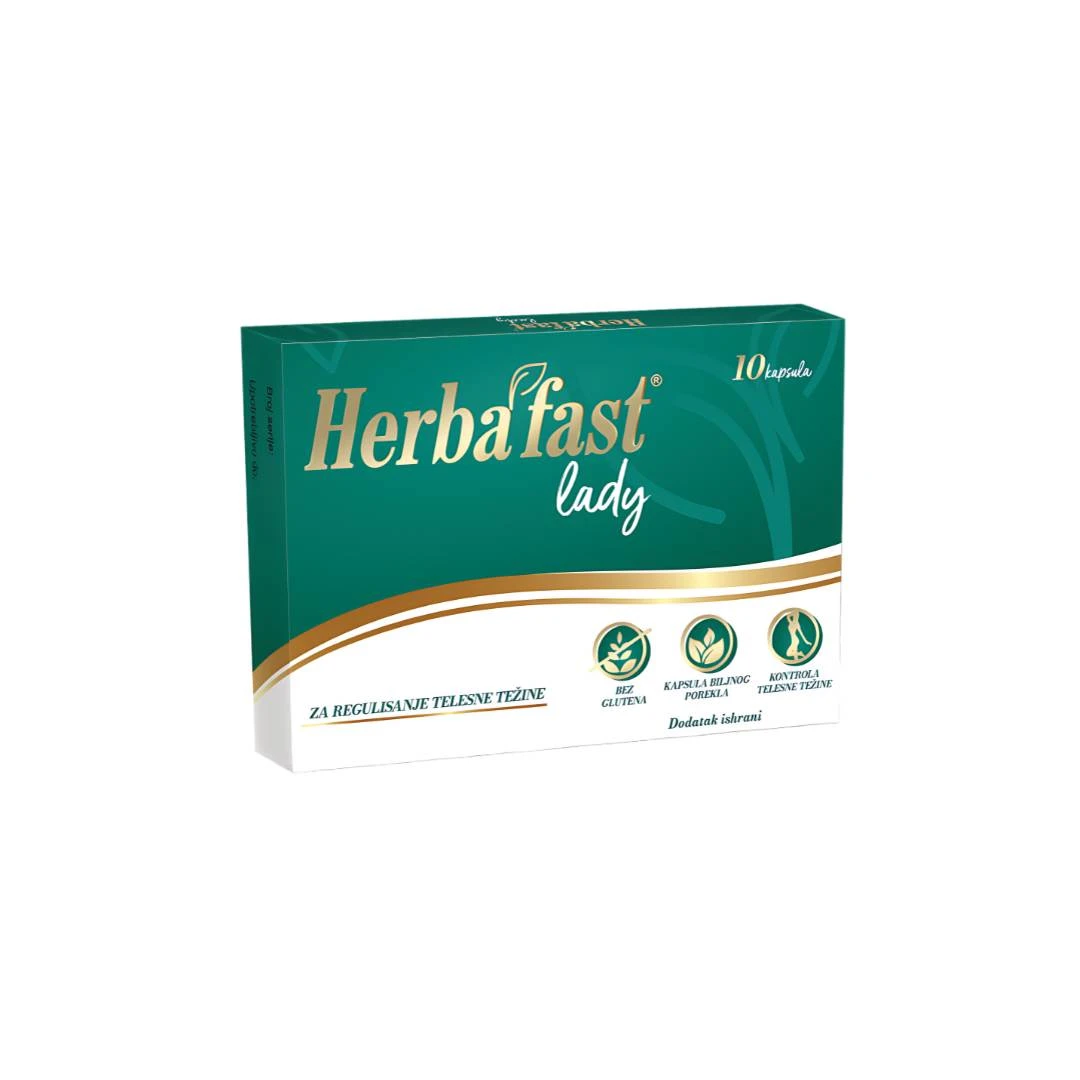 Herbafast® Lady 10 Kapsula za Mršavljenje