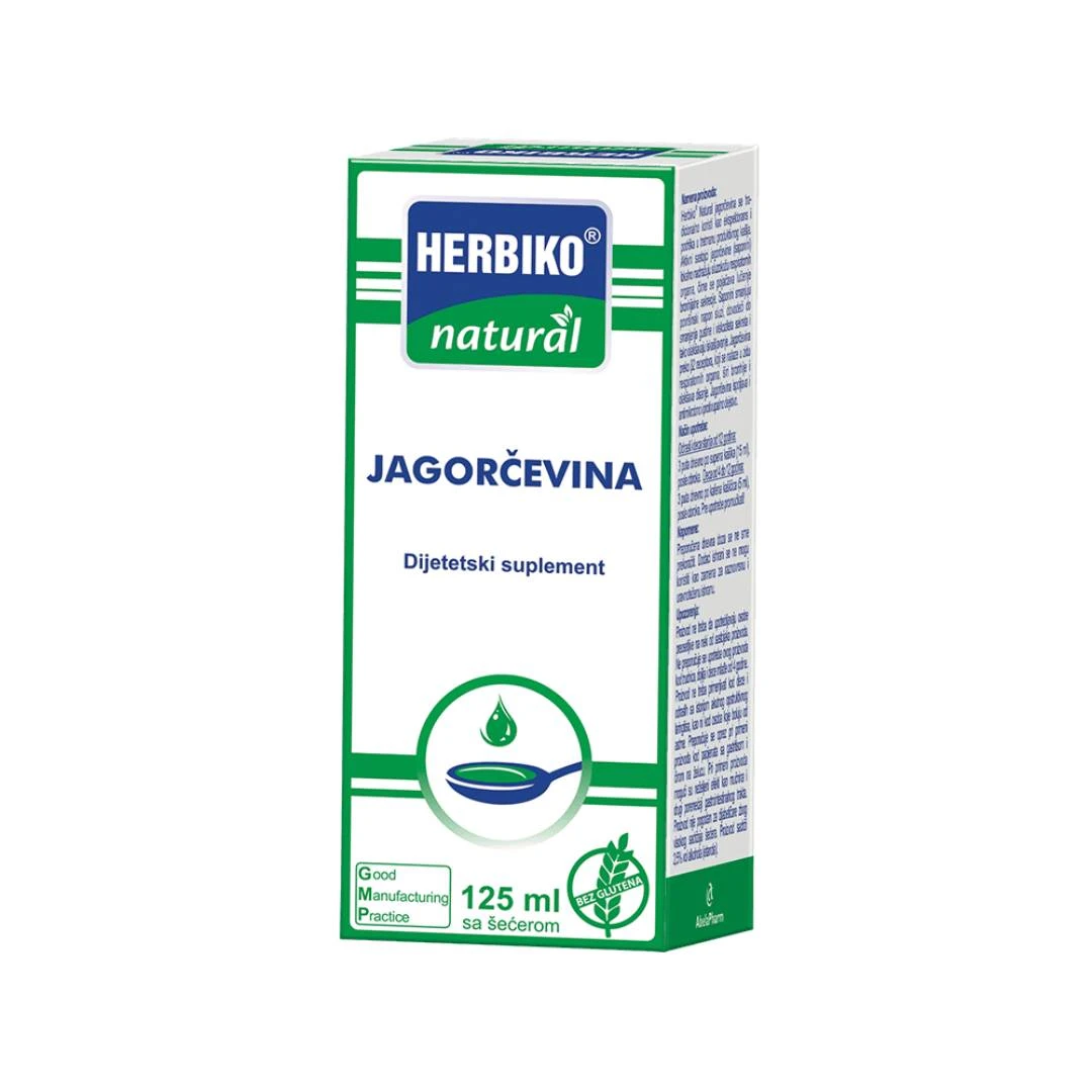 HERBIKO® Sirup od Jagorčevine za Iskašljavanje 125 mL